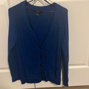 Royal blue cardigan